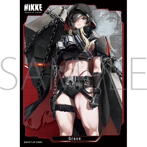 (Goods - Card Case) GODDESS OF VICTORY: NIKKE Movic Chara Sleeve Collection Mat Series Grave (No.MT2109)