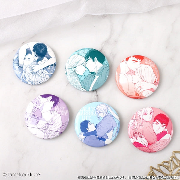 (Goods - Badge) Lala's Married Life Oshi Couple Badge Collection (Blind Box -Single)