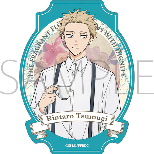 (Goods - Sticker) The Fragrant Flower Blooms with Dignity Sticker Rintaro Tsumugi (Tea Party)