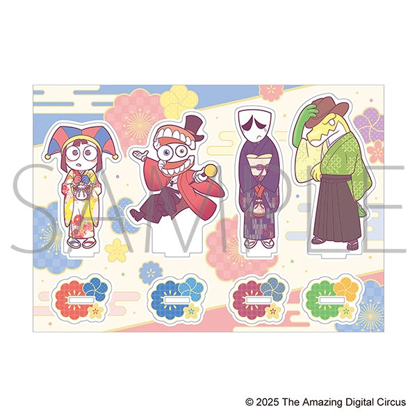 (Goods - Stand Pop) The Amazing Digital Circus Acrylic Stand Set A