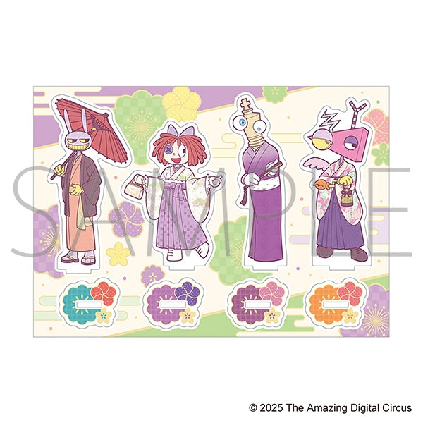(Goods - Stand Pop) The Amazing Digital Circus Acrylic Stand Set B