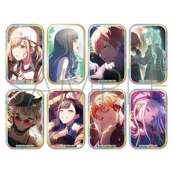 (Goods - Badge) Hatsune Miku: Colorful Stage! Square Badge Collection Vol. 48 A (Blind Box -Single)