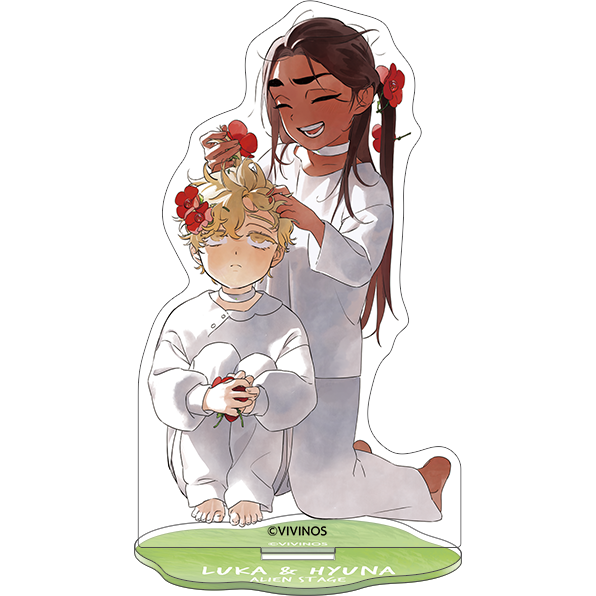 ALIEN STAGE アクリルスタンド Hyuna & Luka Alien Stage] Anakt Garden Acrylic Stand Hyuna & Luka | animate USA