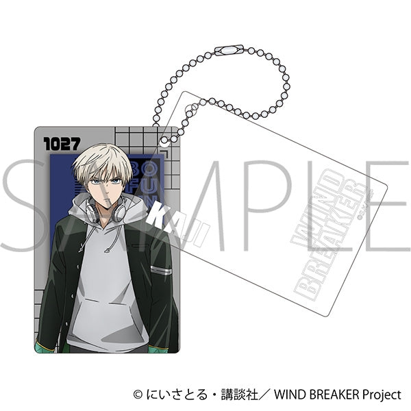 (Goods - Keychain) WIND BREAKER Sliding Acrylic Keychain Ren Kaji