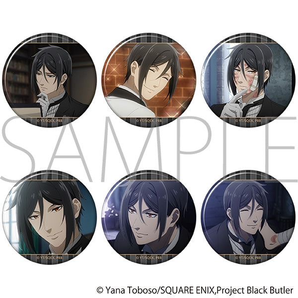 (Goods - Badge) Black Butler: Emerald Witch Arc Oshi Character Badge Collection Sebastian Michaelis (Blind Box -Single)