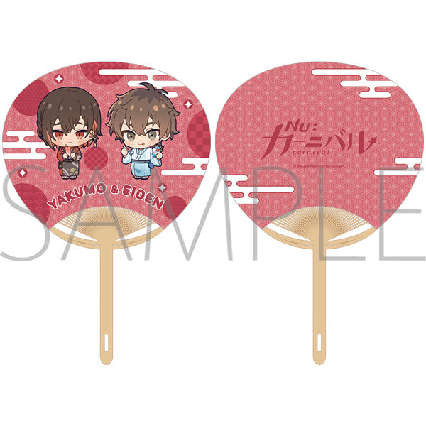 (Goods - Fan) NU: Carnival We Love Eiden! Uchiwa Fan Eiden & Yakumo
