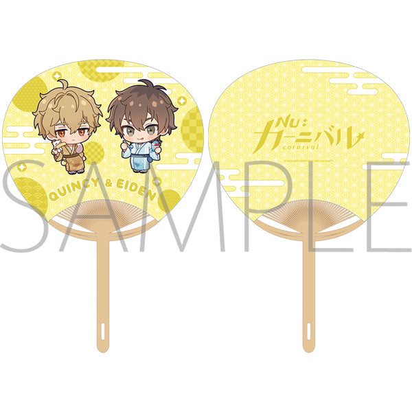 (Goods - Fan) NU: Carnival We Love Eiden! Uchiwa Fan Eiden & Quincy