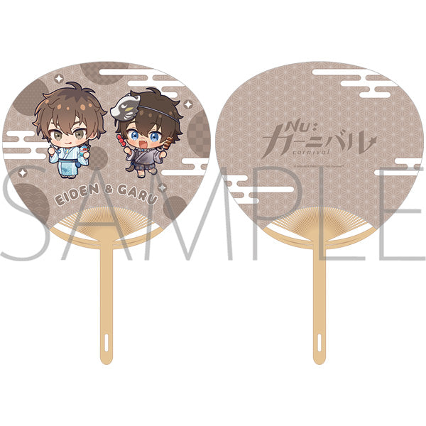 (Goods - Fan) NU: Carnival We Love Eiden! Uchiwa Fan Eiden & Garu