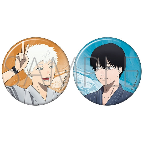 (Goods - Badge) The Summer Hikaru Died Button Badge Set Yukata