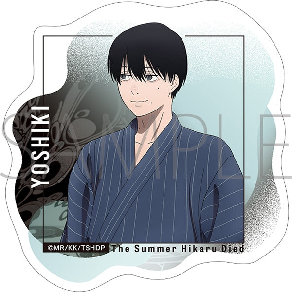 (Goods - Sticker) The Summer Hikaru Died Sticker Yoshiki Yukata