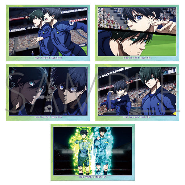 Goods - Postcard Set) Blue Lock Season 2 Postcard Set Yoichi Isagi &