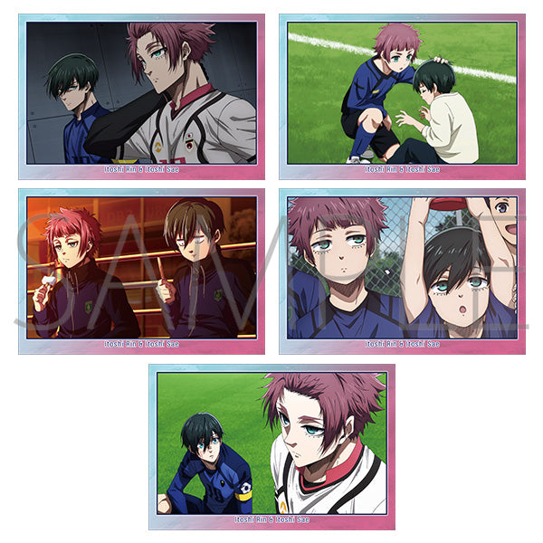 Goods - Postcard Set) Blue Lock Season 2 Postcard Set Rin Itoshi & Sa