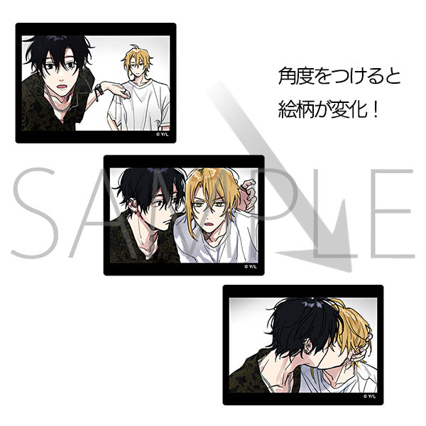 (Goods - Card) Tashiro-kun, Why're You Like This? (Tashiro-kun, Kimi tte Yatsu wa.) Lenticular Acrylic Card Sashinami & Sega