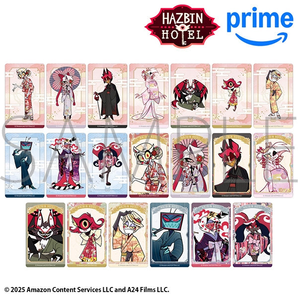 (Goods - Card) Hazbin Hotel Commemorative Clear Card Collection (Kimono) (Blind Box -Single)