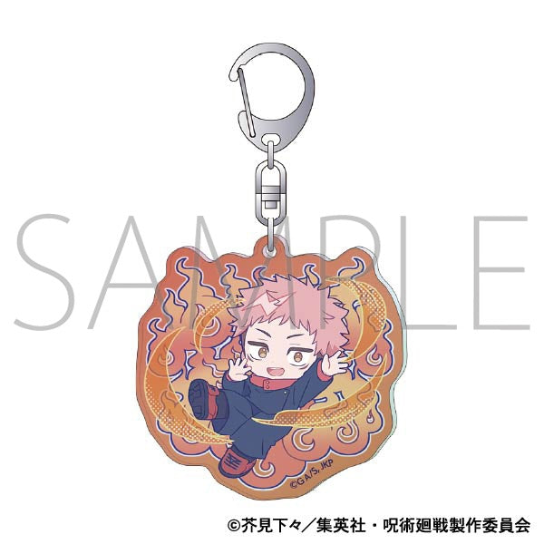 (Goods - Keychain) Jujutsu Kaisen Season 2 Aurora Acrylic Keychain Yuji Itadori (Pastel Pop)