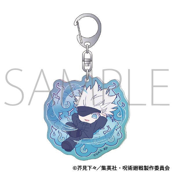 (Goods - Keychain) Jujutsu Kaisen Season 2 Aurora Acrylic Keychain Satoru Gojo (Pastel Pop)