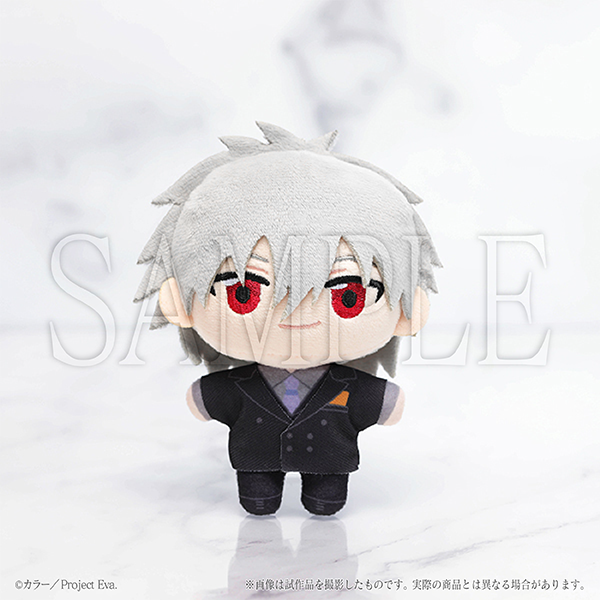 (Goods - Keychain) EVANGELION Mascot Keychain Kaworu Nagisa / Neon Genesis Evangelion