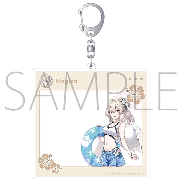 (Goods - Keychain) Blue Archive Photo Frame Keychain Nagisa