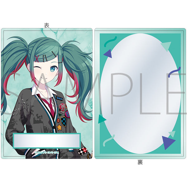 (Goods - Card Case) Hatsune Miku: Colorful Stage! Hard Card Case -Brand New World- (Kyoushitsu no Sekai) Hatsune Miku