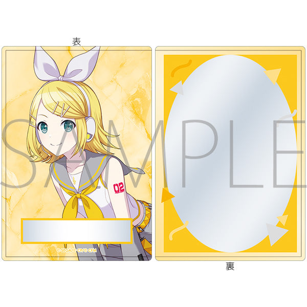 (Goods - Card Case) Hatsune Miku: Colorful Stage! Hard Card Case -Brand New World- Kagamine Rin