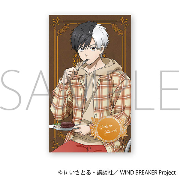 (Goods - Sticker) WIND BREAKER Holographic Sticker Haruka Sakura ~Valentine's~