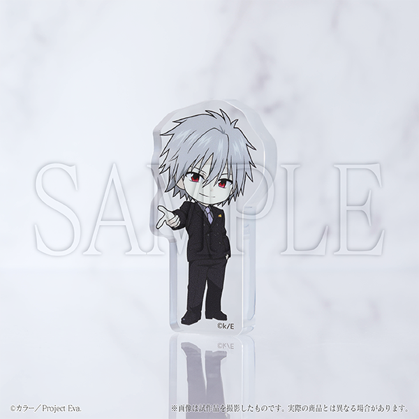(Goods - Acrylic Stand) EVANGELION Mini Acrylic Stand Chibi Kaworu Nagisa / Neon Genesis Evangelion