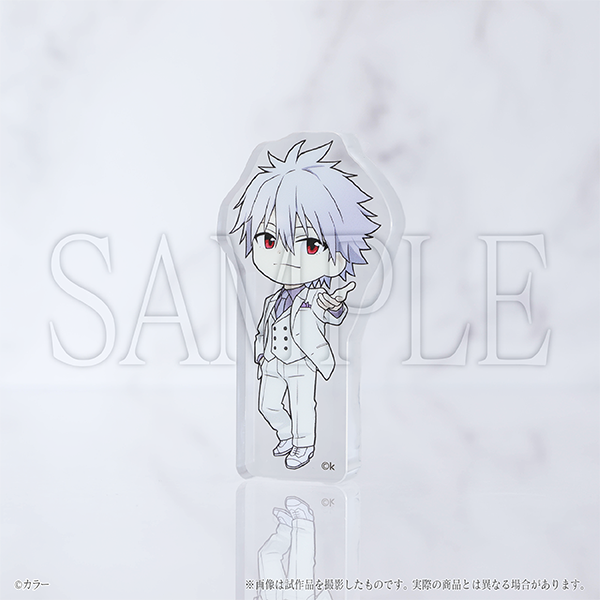 (Goods - Acrylic Stand) EVANGELION Mini Acrylic Stand Chibi Kaworu Nagisa / Rebuild of Evangelion