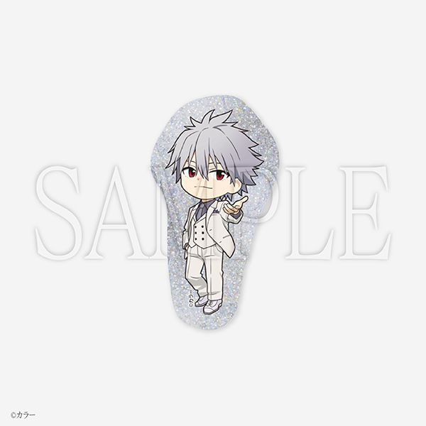 (Goods - Sticker) EVANGELION Glitter Sticker Chibi Kaworu Nagisa / Rebuild of Evangelion