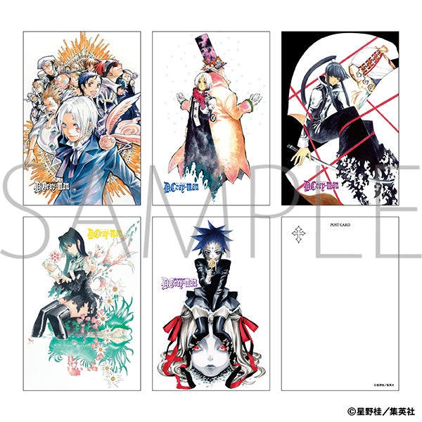 (Goods - Postcard) D. Gray-man Postcard Set w/Flame A