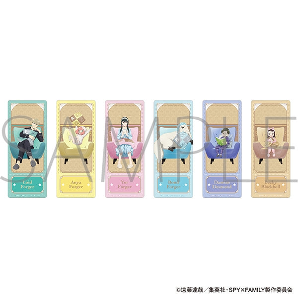 (Goods - Bookmark) SPY x FAMILY Clear Bookmark Collection (Blind Box -Single)
