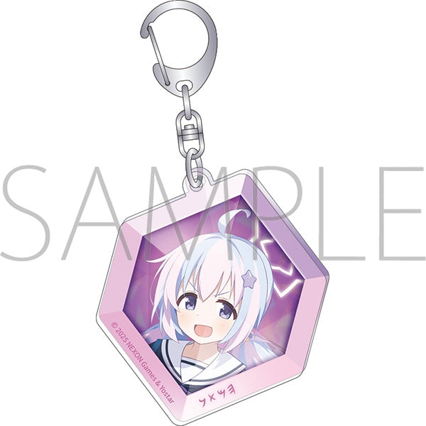 (Goods - Keychain) Blue Archive Divine Name Glyph-Style Acrylic Keychain - Reisa