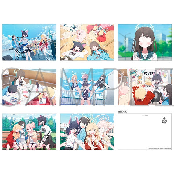 (Goods - Postcard) Blue Archive Postcard Set After School Sweets Club