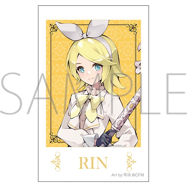 (Goods - Bromide) Hatsune Miku Series Instant Photo Print Kagamine Rin Knight Art by Reita