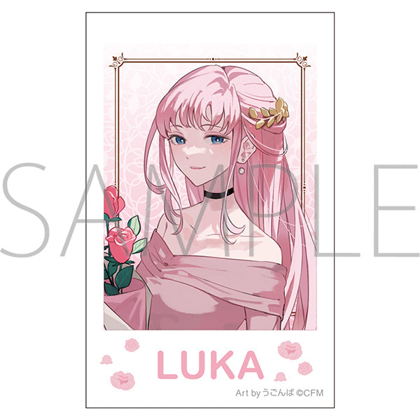(Goods - Bromide) Hatsune Miku Series Instant Photo Print Megurine Luka Party Dress Art by Ugonba