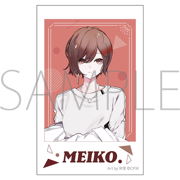 (Goods - Bromide) Hatsune Miku Series Instant Photo Print MEIKO Casual Clothes Art by Yonemuro
