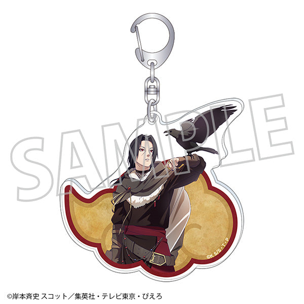 (Goods - Keychain) NARUTO Shippuden Acrylic Keychain Itachi Uchiha Ninden Boukentan