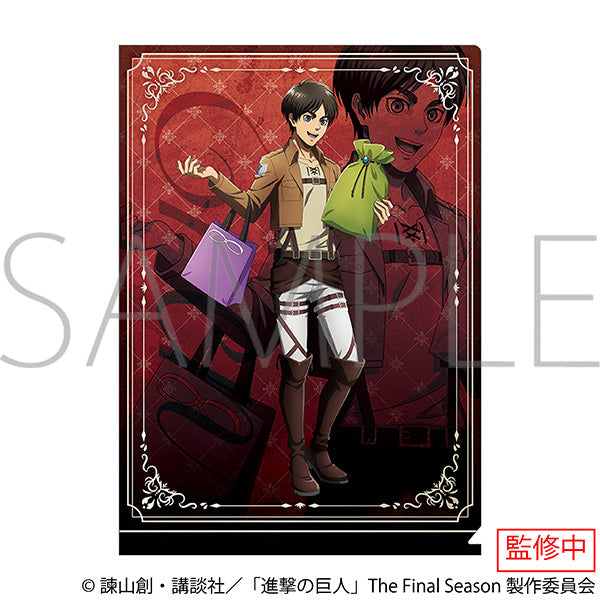 (Goods - Clear File) Attack on Titan Clear File Eren