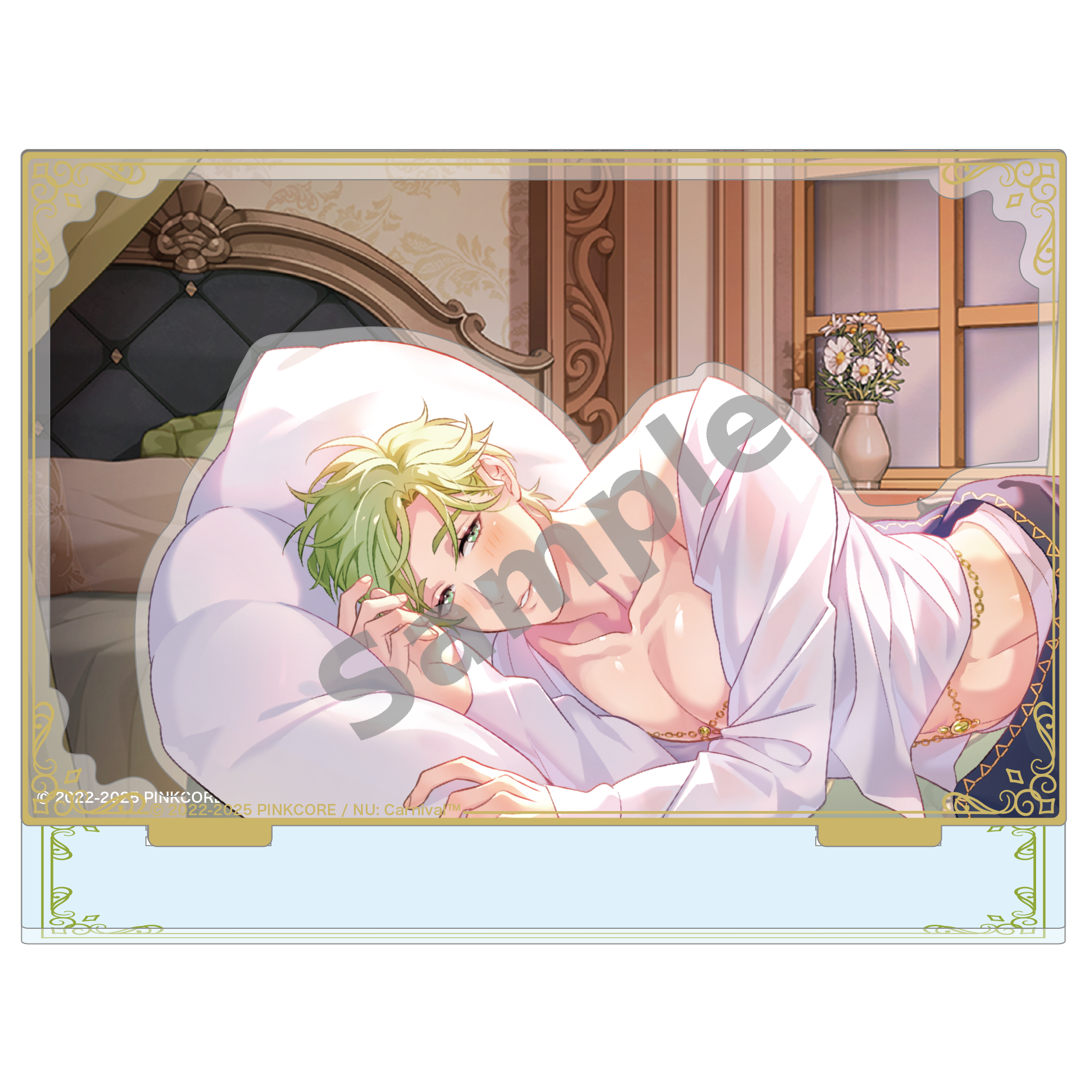 (Goods - Acrylic Stands) NU: Carnival Acrylic Stand with Background Olivine