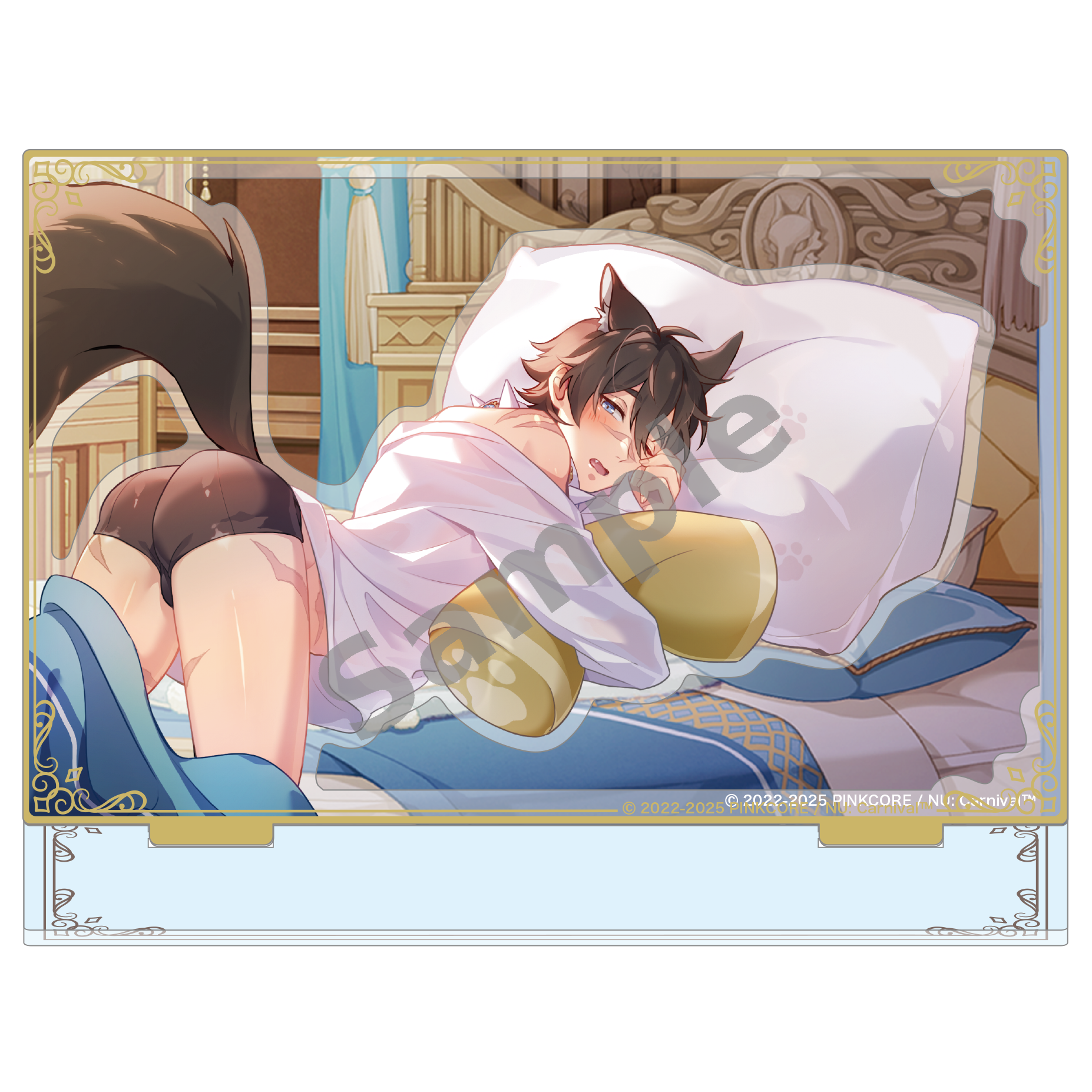 (Goods - Acrylic Stands) NU: Carnival Acrylic Stand with Background Garu