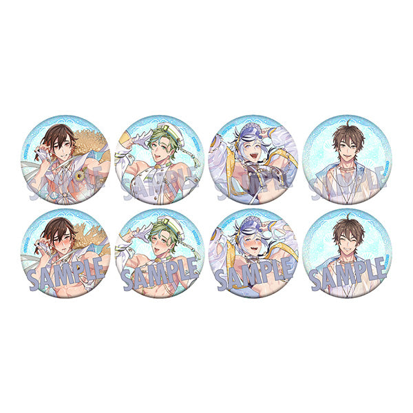 (Goods - Badge) NU: Carnival Holographic Chara Badge Collection Summer Idol Fest (Blind Box -Single)