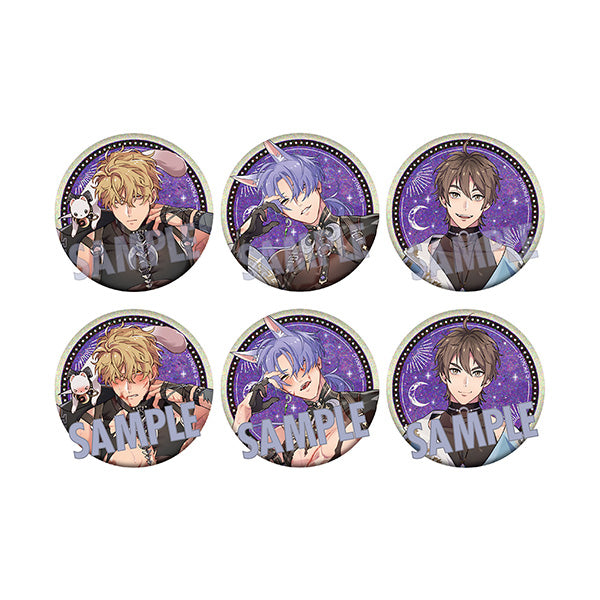 (Goods - Badge) NU: Carnival Holographic Chara Badge Collection Astral Duo (Blind Box -Single)