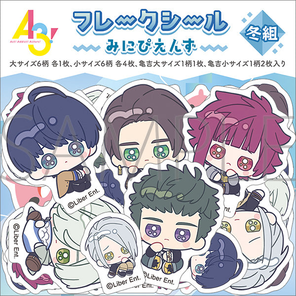 (Goods - Sticker) A3! Flake Sticker Winter Troupe (Minipiens)