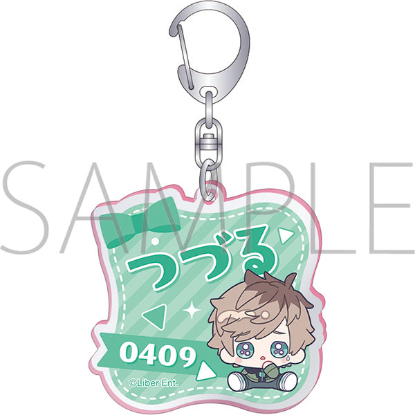 (Goods - Keychain) A3! Onamae Fuchikara Keychain Tsuzuru Minagi (Minipiens)