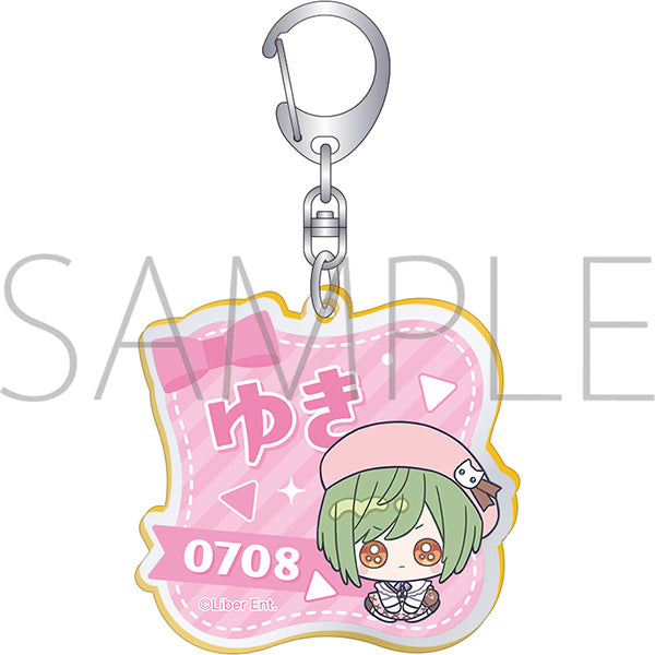 (Goods - Keychain) A3! Onamae Fuchikara Keychain Yuki Rurikawa (Minipiens)