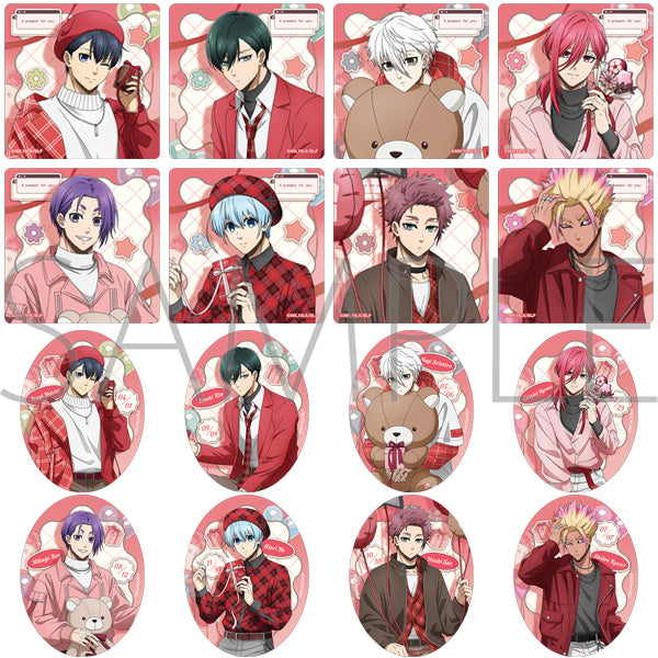 (Goods - Card) Blue Lock Season 2 Die-cut Clear Card Collection Valentine (Blind Box -Single)