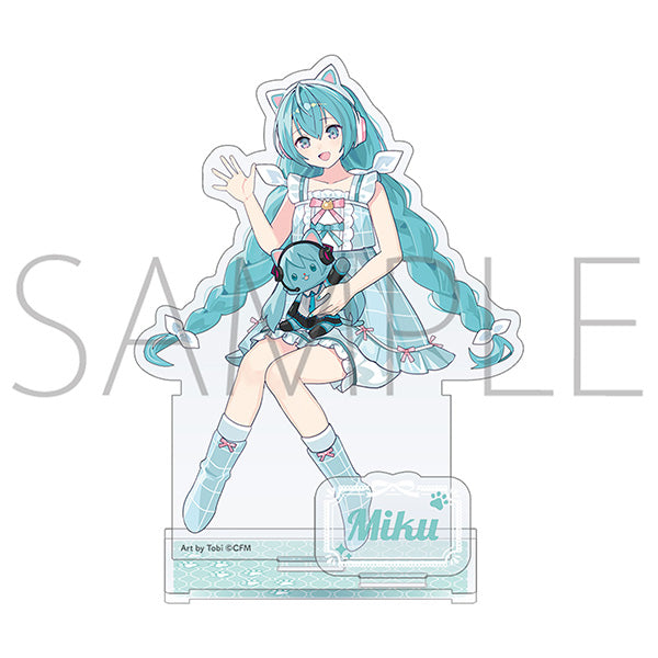 (Goods - Acrylic Stand) Hatsune Miku Series withCAT Acrylic Stand / Hatsune Miku