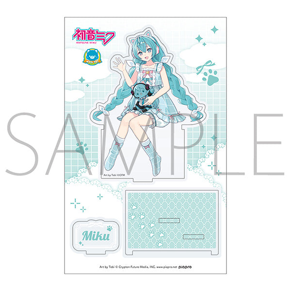 (Goods - Acrylic Stand) Hatsune Miku Series withCAT Acrylic Stand / Hatsune Miku