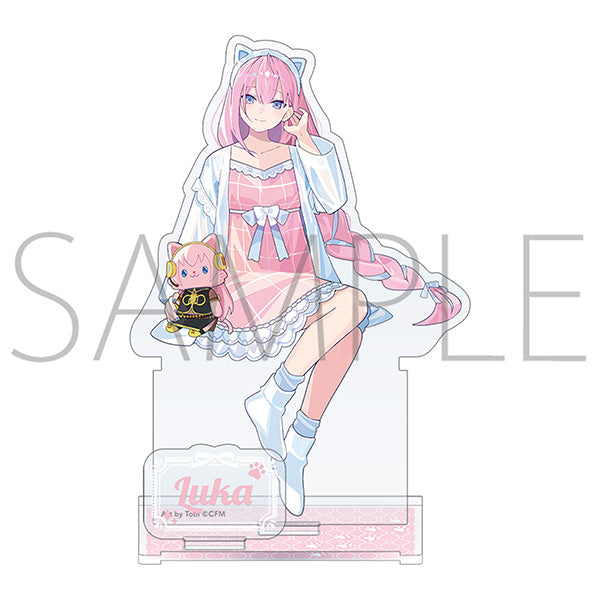 (Goods - Acrylic Stand) Hatsune Miku Series withCAT Acrylic Stand / Megurine Luka