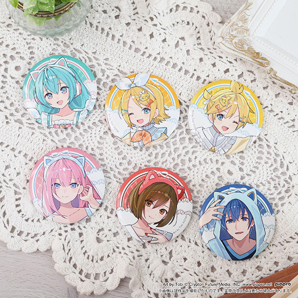 (Goods - Badge) Hatsune Miku Series withCAT Chara Badge Collection (Blind Box -Single)