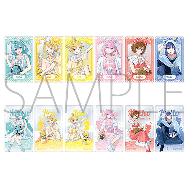(Goods - Card) Hatsune Miku Series withCAT Clear Sheet Collection (Blind Box -Single)